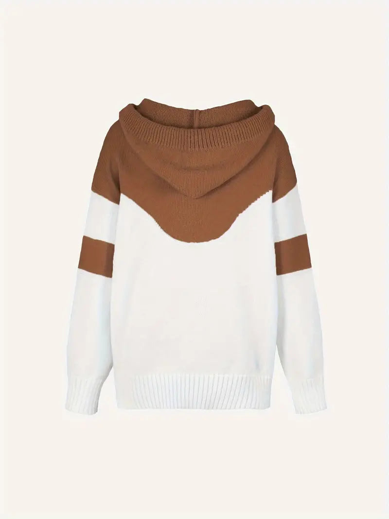 Porxia | Color Block Hoodie