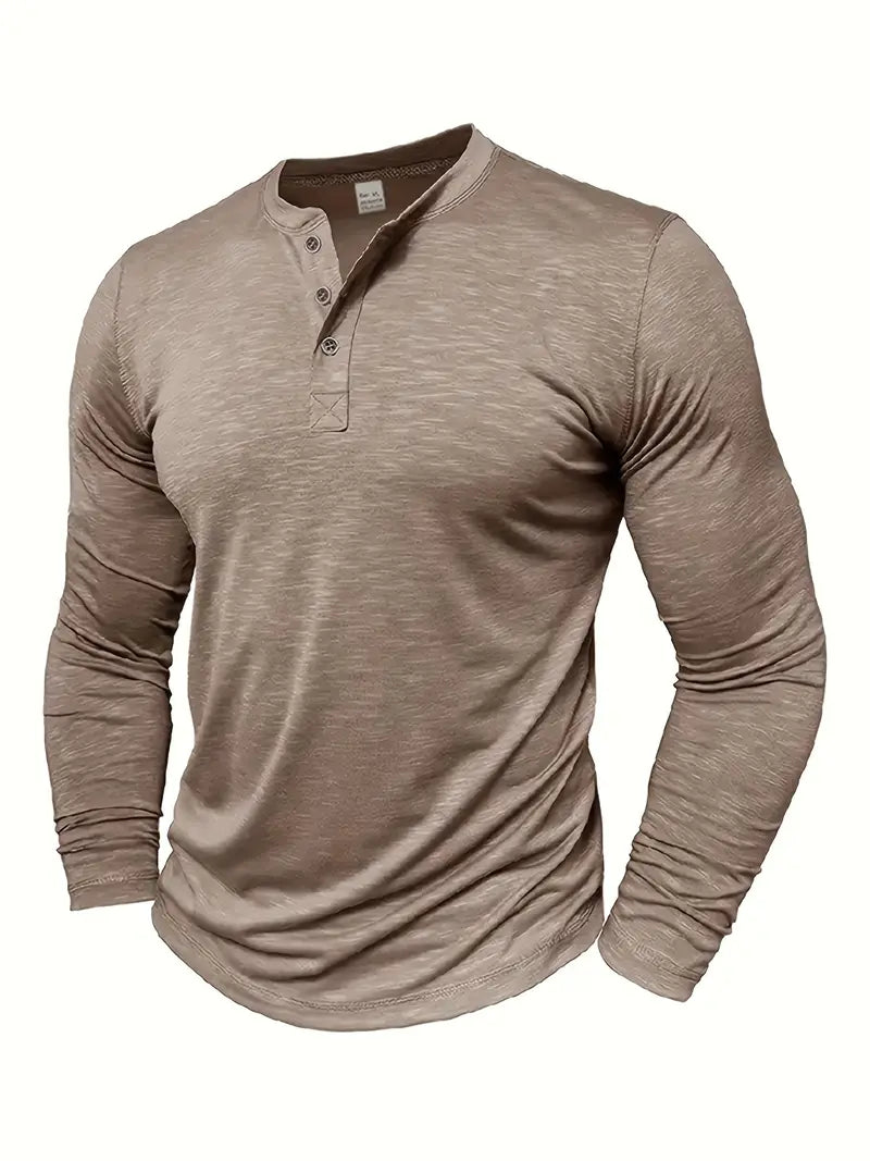 James | Supreme Fit Henley Shirt