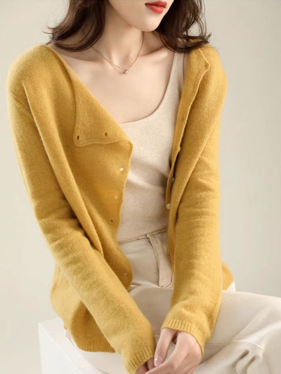 Ynessa | Chic and Comfy Button-Up Cardigan
