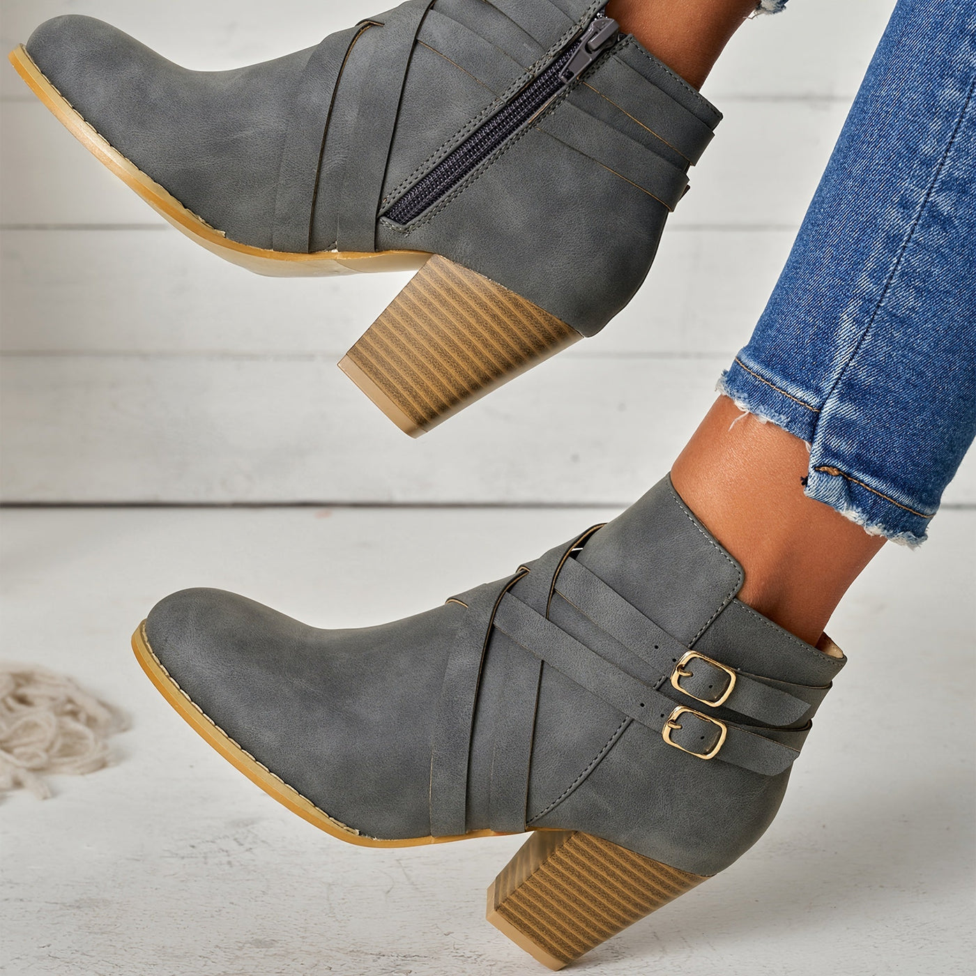 Orabella | Stylish Heeled Ankle Boots