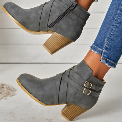 Orabella | Stylish Heeled Ankle Boots