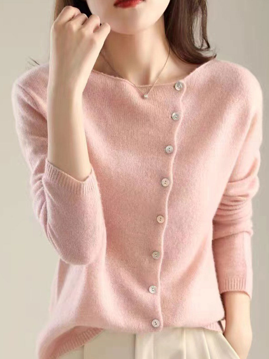 Ynessa | Chic and Comfy Button-Up Cardigan