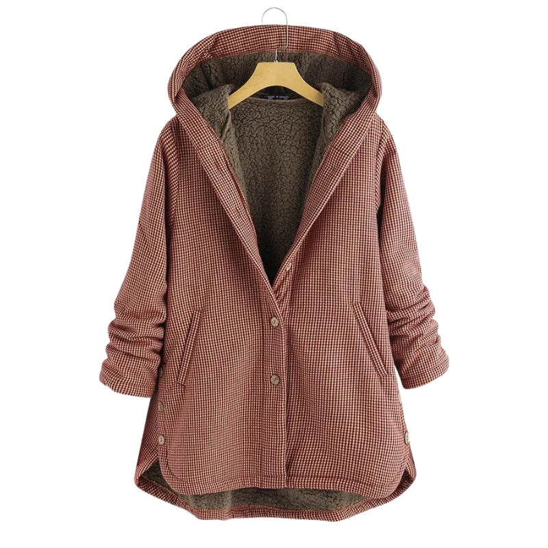 Agatha | Stylish Warmth Hooded Jacket