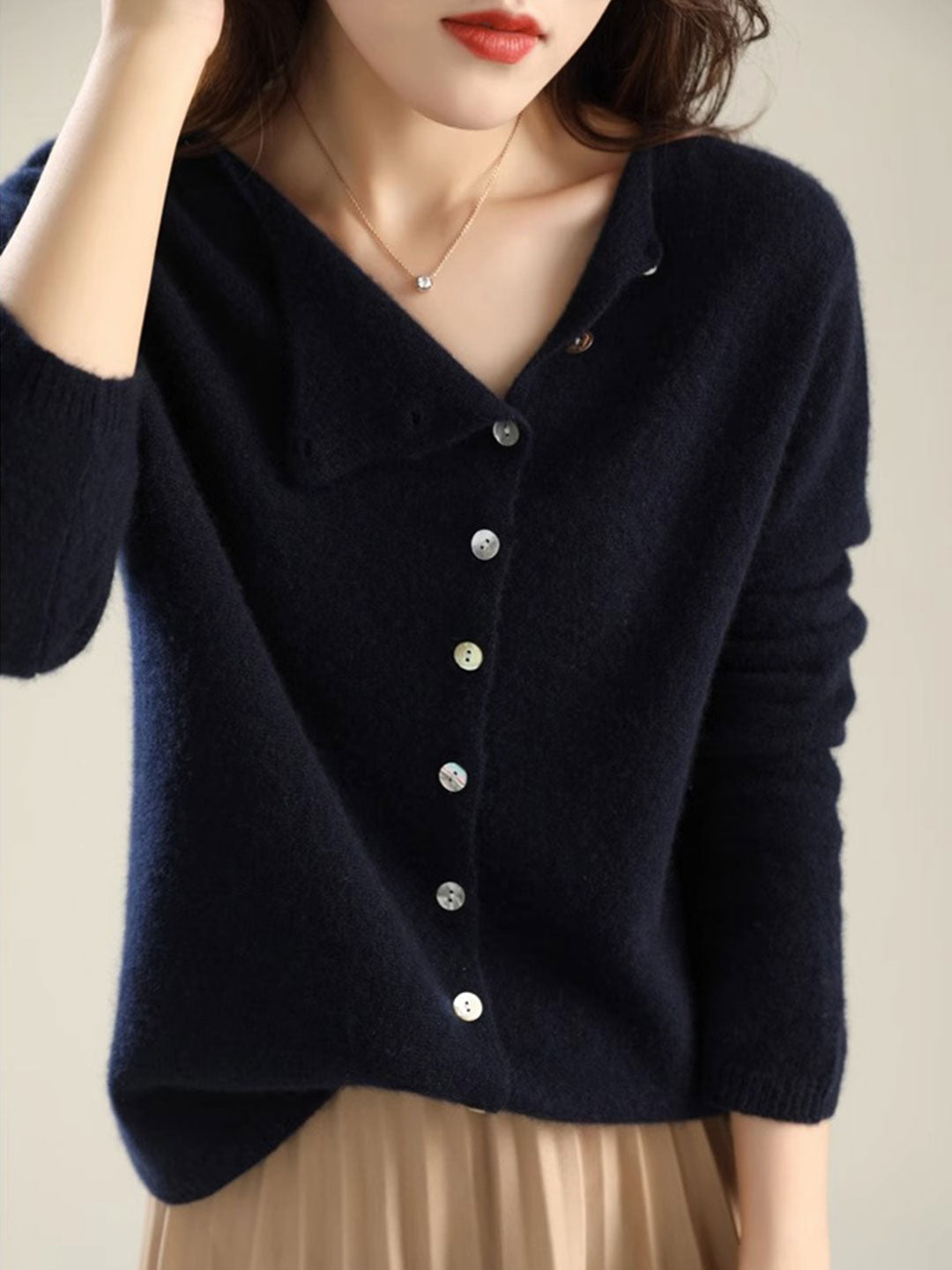 Ynessa | Chic and Comfy Button-Up Cardigan