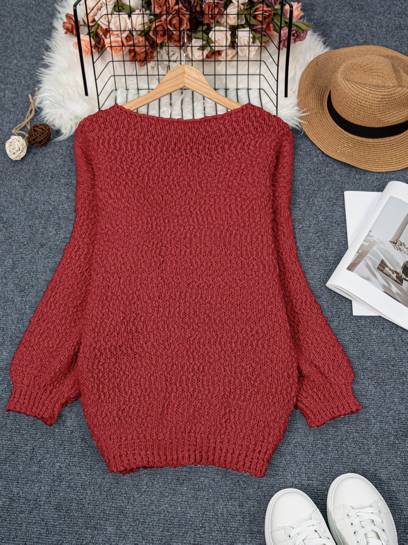 Jenna | Cozy Long Sleeve Sweater