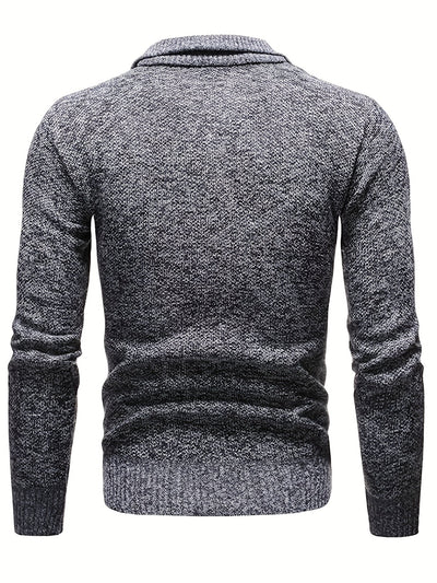 Elton | Casual Style Half-Zip Sweater
