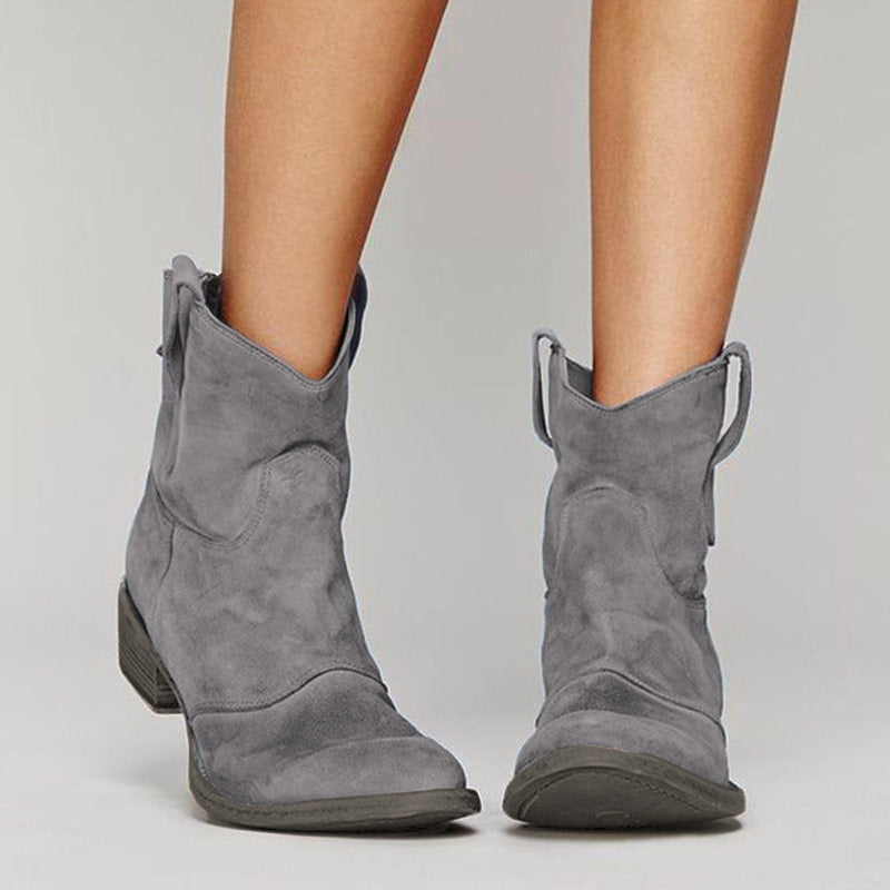Paloma | Vintage-Finish Western Boots
