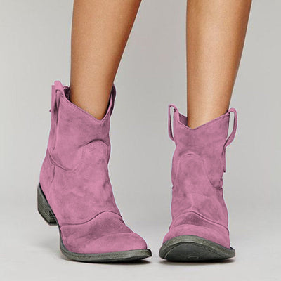 Paloma | Vintage-Finish Western Boots