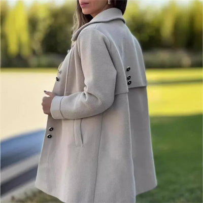 Melisma | Stylish Button-Front Coat