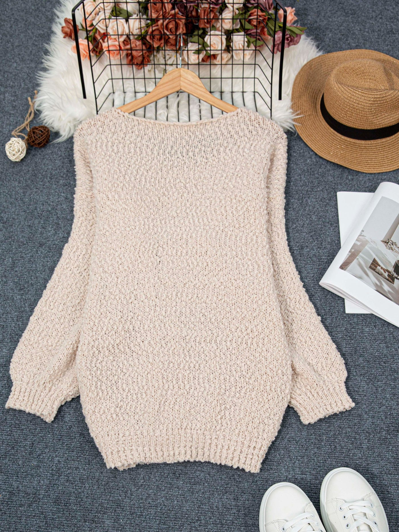 Jenna | Cozy Long Sleeve Sweater