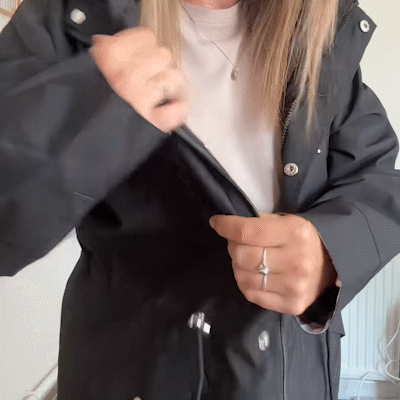 🔥Limited Hot Sale 50% OFF🎁🧥3-in-1 Plaid Waterproof Jacket for Women– Rain, Wind & Cold, All Covered