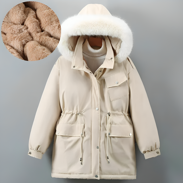 Cristalina | Cozy Chic Button-Front Coat