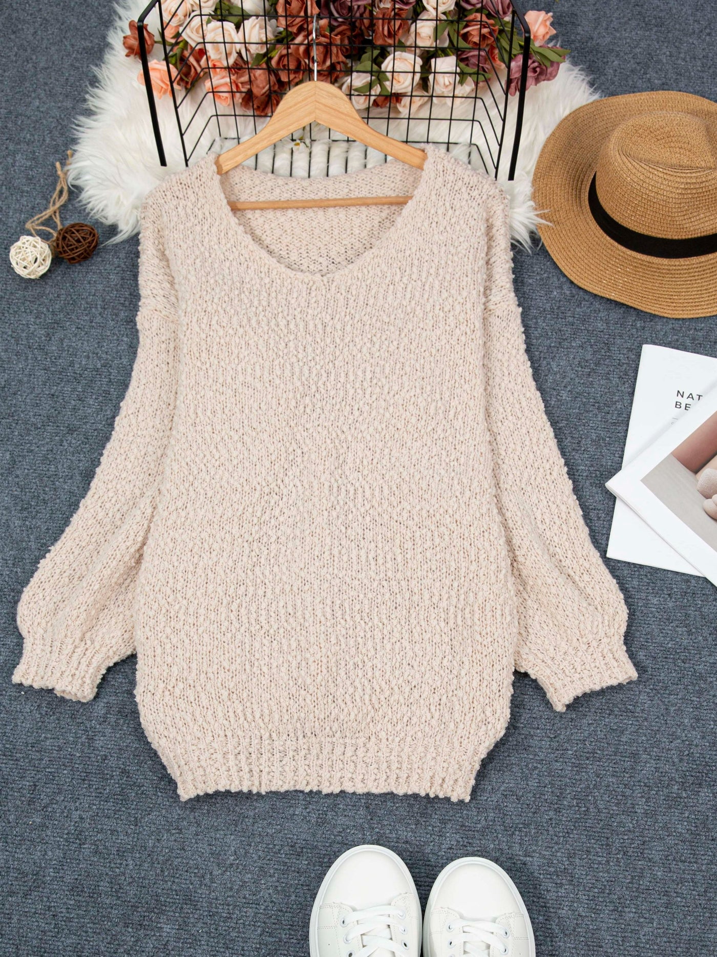 Jenna | Cozy Long Sleeve Sweater