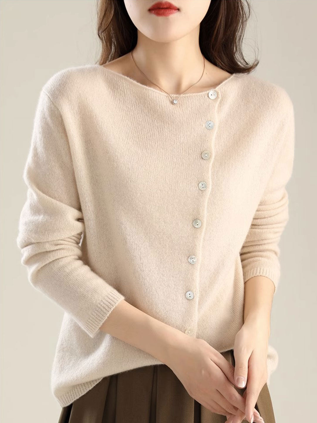 Ynessa | Chic and Comfy Button-Up Cardigan