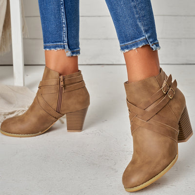 Orabella | Stylish Heeled Ankle Boots