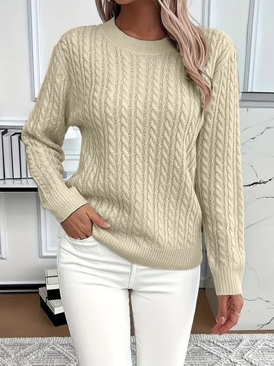 winston – Ladies' Cable Knit Jumper