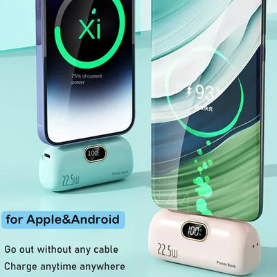 🎉Last day 50% Off⏰5000mAh Mini Portable Charger Power Bank for phone🔋