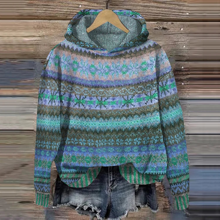 winston - Ethnic Retro Hoodie