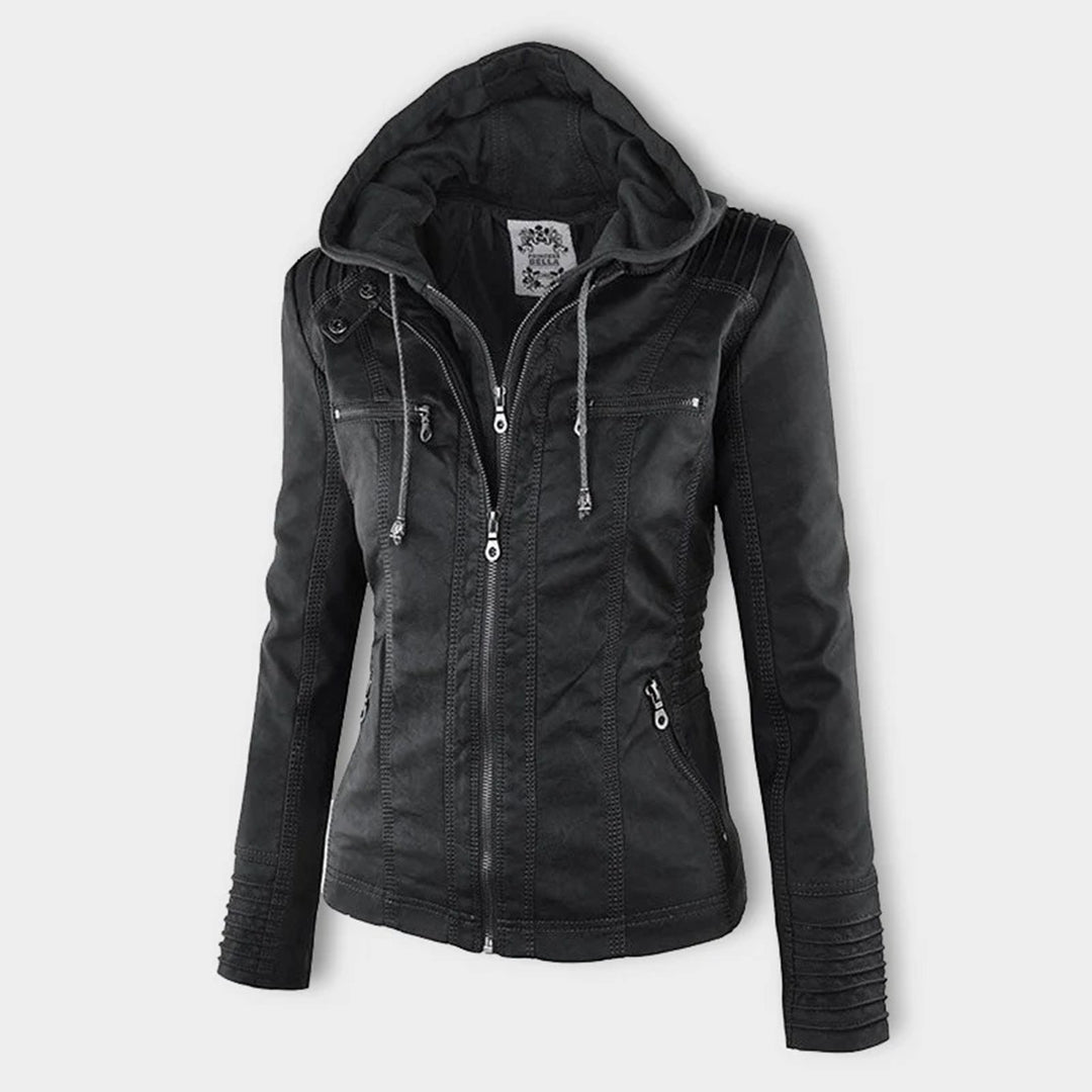 Chantal | Elegant Edge Zip-Up Jacket