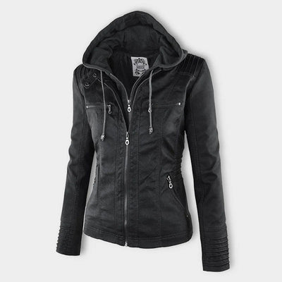 Chantal | Elegant Edge Zip-Up Jacket