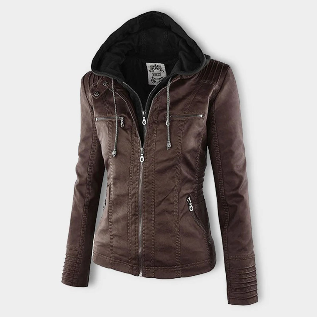 Chantal | Elegant Edge Zip-Up Jacket