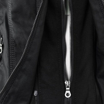 Chantal | Elegant Edge Zip-Up Jacket