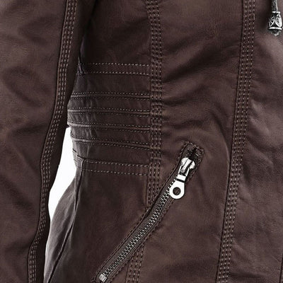 Chantal | Elegant Edge Zip-Up Jacket