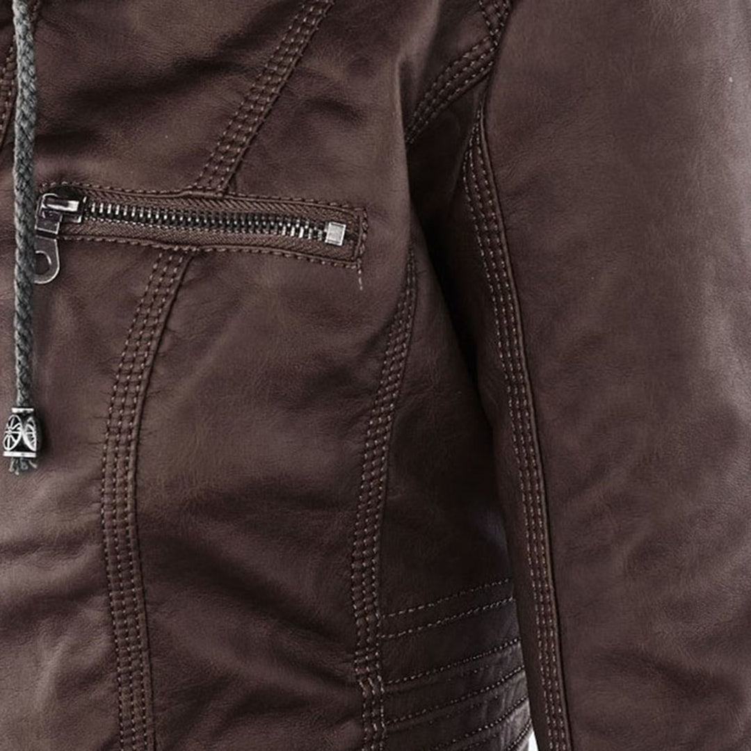 Chantal | Elegant Edge Zip-Up Jacket