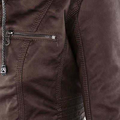 Chantal | Elegant Edge Zip-Up Jacket