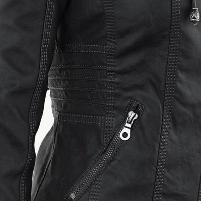 Chantal | Elegant Edge Zip-Up Jacket