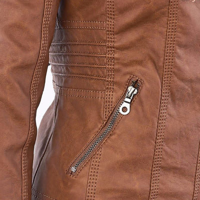 Chantal | Elegant Edge Zip-Up Jacket