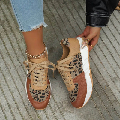 Tiffany | Panther Patterned Sneaker