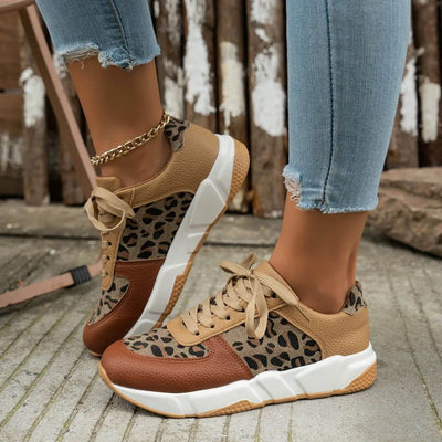 Tiffany | Panther Patterned Sneaker