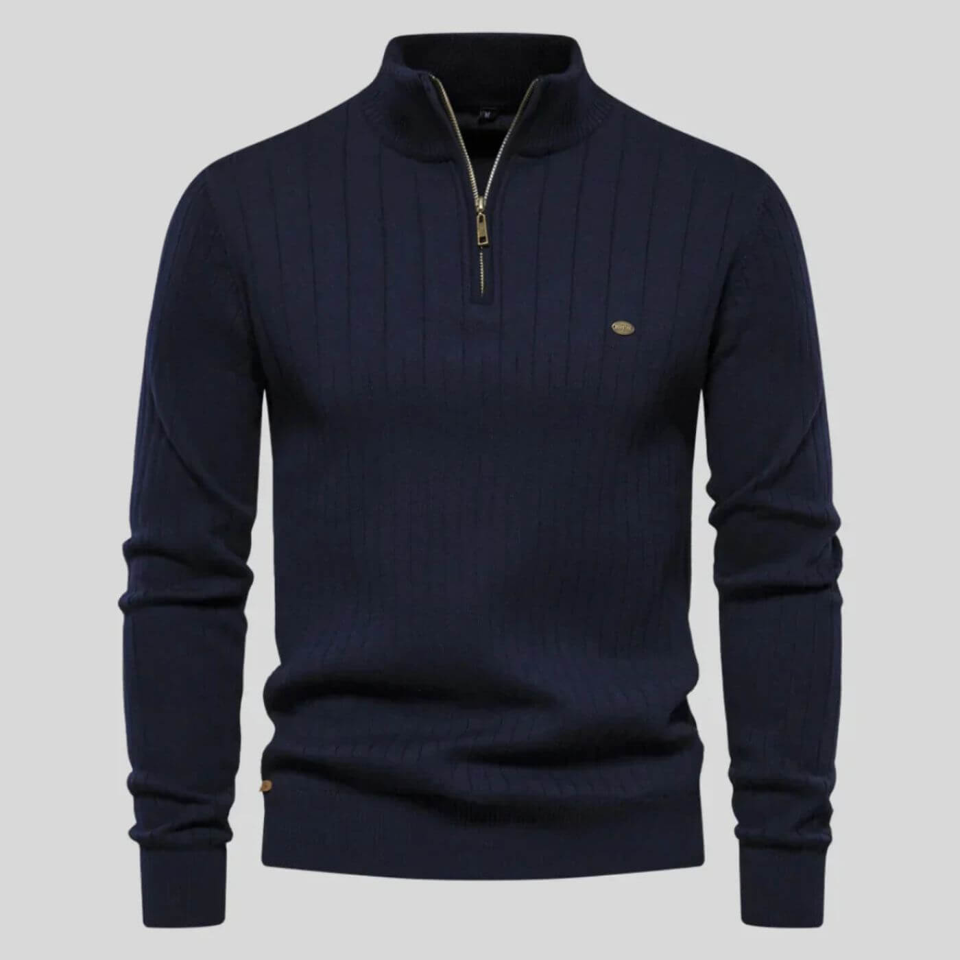 Asher | Refined Comfort Ribbed Sweater