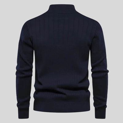 Asher | Refined Comfort Ribbed Sweater