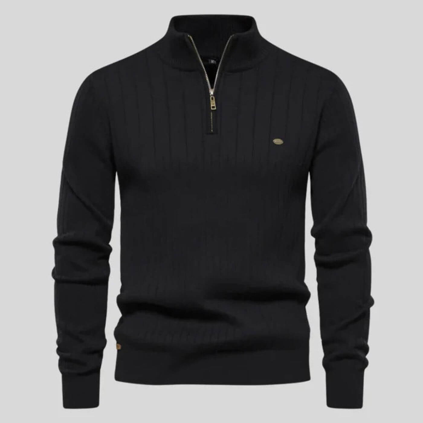 Asher | Refined Comfort Ribbed Sweater