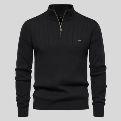 Asher | Refined Comfort Ribbed Sweater