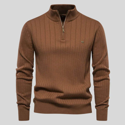 Asher | Refined Comfort Ribbed Sweater