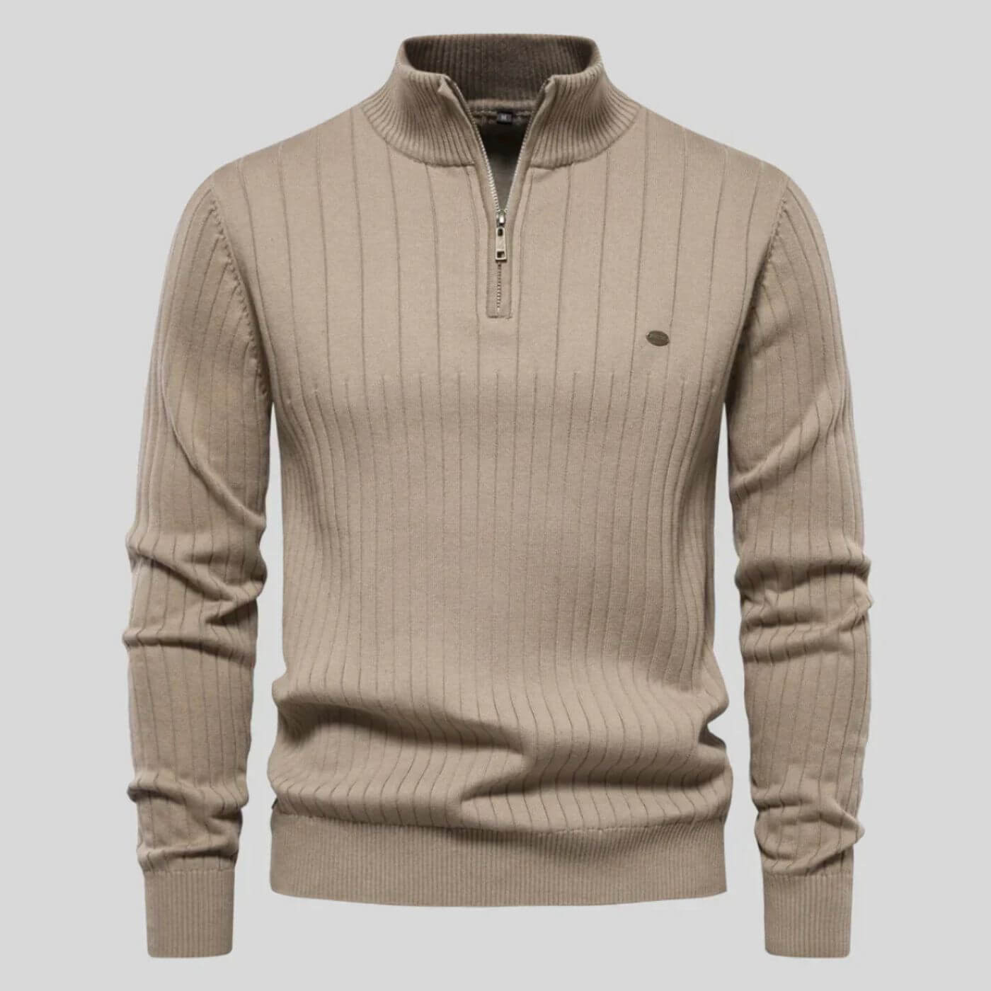 Asher | Refined Comfort Ribbed Sweater