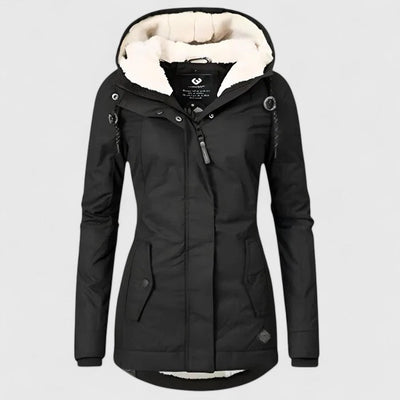 Elayne | Elegant All-Weather Hooded Jacket