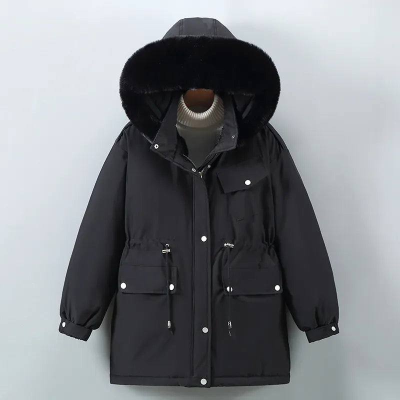 Cristalina | Cozy Chic Button-Front Coat