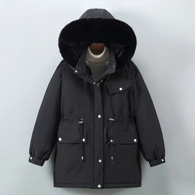 Cristalina | Cozy Chic Button-Front Coat