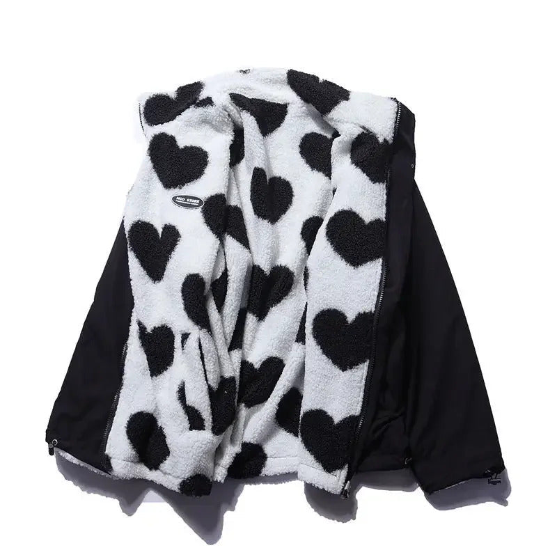 Katrina – Reversible Heart Jacket