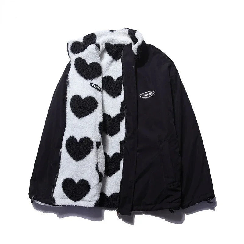Katrina – Reversible Heart Jacket