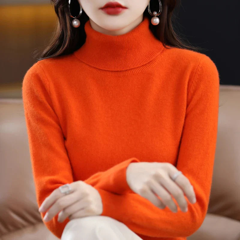 Amara London | Cashmere Turtleneck Sweater