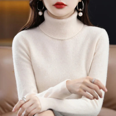 Amara London | Cashmere Turtleneck Sweater
