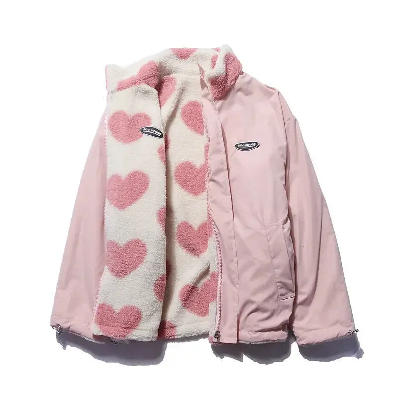 Katrina – Reversible Heart Jacket