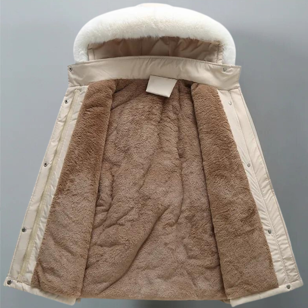 Cristalina | Cozy Chic Button-Front Coat