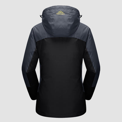 3-in-1 Waterproof Winter Coat, Fleece Lined,Two-Piece Suit, Hooded Ski & Hiking Jacket