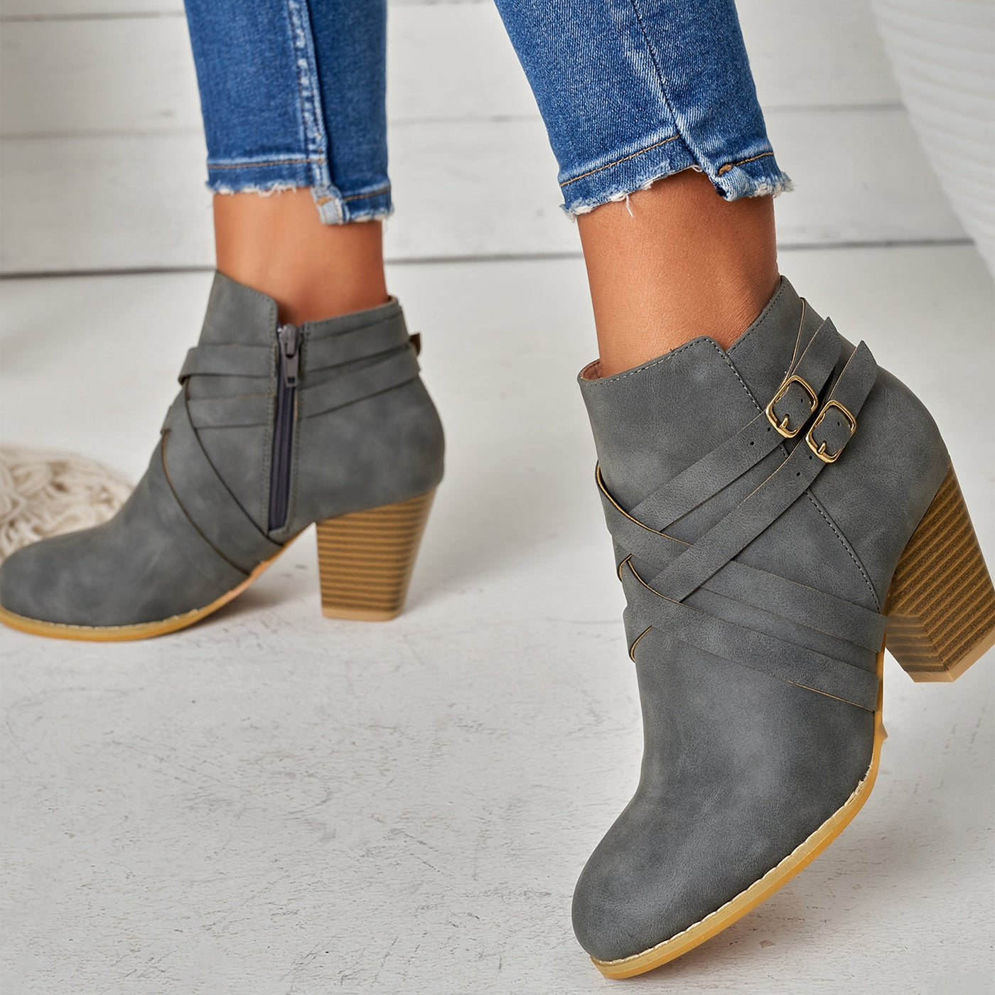 Orabella | Stylish Heeled Ankle Boots